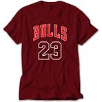 Z zepplin Chicago Bulls 23 Kırmızı Tişört - XS