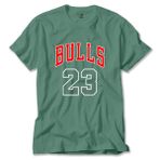 Z zepplin Chicago Bulls 23 Yeşil Tişört