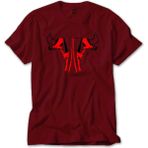 Z zepplin Chicago Bulls Shoes Kırmızı Tişört - XL