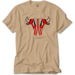 Z zepplin Chicago Bulls Shoes Krem Tişört - 4XL