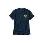 Z zepplin Ferrari Logo Lacivert Tişört