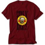 Z zepplin Guns N Roses Vintage Kırmızı Tişört