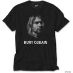 Z zepplin Kurt Cobain Lyrics Siyah Tişört - M