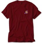 Z zepplin Los Angeles Lakers Logo Kırmızı Tişört - XS