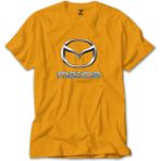 Z zepplin Mazda Logo Sarı Tişört - 5XL