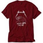 Z zepplin Metallica Don't Tread On Me Kırmızı Tişört - S