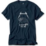 Z zepplin Metallica Don't Tread On Me Lacivert Tişört