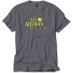 Z zepplin Metallica Lux Æterna Logo Gri Tişört - XL