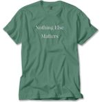 Z zepplin Metallica Nothing Else Matters Yeşil Tişört - XS