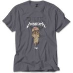 Z zepplin Metallica One Gri Tişört