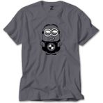 Z zepplin Minion Bmw Gri Tişört - S