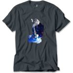 Z zepplin Nirvana Kurt Cobain Galaksi Füme Tişört - 2XL