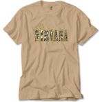 Z zepplin Nirvana Logo ve Yazı Krem Tişört - 3XL