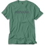 Z zepplin Nirvana Yazı Yeşil Tişört - 2XL