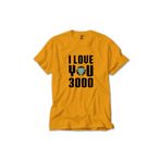 Z Zepplin RT0791 Iron Man Love 3000 Sarı Erkek T-shirt