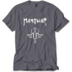 Z Zepplin RT5963 Manowar Sign Of The Hammer Neon Gri Erkek T-shirt