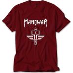 Z Zepplin RT5963 Manowar Sign Of The Hammer Neon Kırmızı Erkek T-shirt