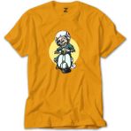 Z zepplin Skull Scooter Rider Sarı Tişört - XS