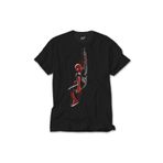 Z zepplin Spiderman Splash Siyah T-Shirt
