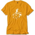 Z zepplin Superman Man Sarı Tişört - XL