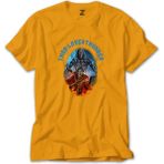 Z zepplin Thor Love And Thunder Jane Foster Banner Sarı Tişört - 4XL
