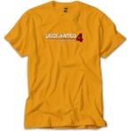 Z zepplin Uncharted 4 Logo Sarı Tişört - 3XL