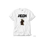 Z zepplin Unisex Star Wars Yoda Jedi Master Beyaz Tişört