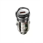 Z53 Sight Single Pd30w Type-C Girişli Araç Çakmaklık Hızlı Şarj Aleti-(5775)