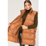 Z6732 DEWBERRY HK STYLE BAYAN YELEK-CAMEL