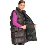 Z6732 DEWBERRY HK STYLE BAYAN YELEK-SİYAH