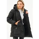 Z6773 DEWBERRY BAYAN KABAN-SİYAH