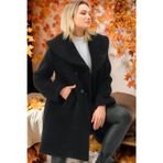 Z6776 DEWBERRY BAYAN KABAN-DÜZ SİYAH