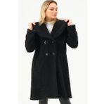 Z6776 DEWBERRY BAYAN KABAN-SİYAH