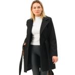Z6778 DEWBERRY BAYAN KABAN-AÇIK SİYAH