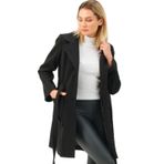 Z6778 DEWBERRY BAYAN KABAN-DÜZ SİYAH