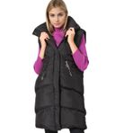 Z9743 DEWBERRY BAYAN YELEK-SİYAH
