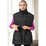 Z9747 DEWBERRY BAYAN YELEK-SİYAH