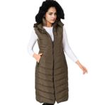 Z9752 DEWBERRY BAYAN YELEK-HAKİ