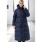 Z9756 Dewberry Bayan Şişme Kaban-Lacivert