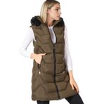 Z9761 DEWBERRY BAYAN YELEK-HAKİ