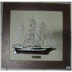 Z&A Denizcilik › Denizcilik Grubu › Marine Aksesuar-Z&a Yarım Maket Tablo 65X58X6 Cm.