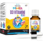 Zade Vital Miniza D3 Vitamini 400 Iu Damla 20 ml - Dezenfektan Hediyeli (%72 Alkol)