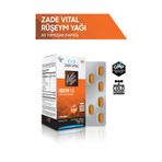 Zade Vital Ruşeym Yağı 60 Kapsül