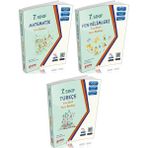 Zafer Yayınları 7. Sınıf Türkçe - Matematik - Fen Soru Bankası Set 3 Kitap Zafer Yayınları