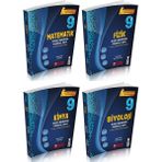 Zafer Yayınları Yeni Müfredat 9. Sınıf Sayısal Set 4 Kitap Matematik - Fizik - Kimya - Biyoloji