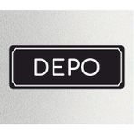 Zafrak Reklam Depo - Ofis Departman Kapı Isimliği, Yönlendirme Levhası 24X9 cm - 24 x 9 cm - 1 Adet - 24x 9 cm