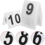 Zafrak Reklam Pleksi Masa Numarası 1 Den 10 Kadar - 1 Adet
