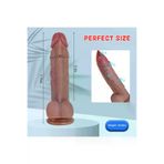 ZAGA OYUN 131369693292 Yapay Penis Gerçekçi Silikon Yapay Penis, Klitoral Vajina Güçlü Vantuzlu