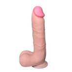 Zaga Oyun 21 Cm Realistik Kalın Dildo Penis - Adam
