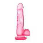 ZAGA OYUN 241077752248 Pembe Jel Penis 19.5 Cm